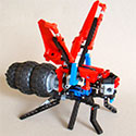 HBM022 articulo Cómo construir un modelo alternativo a partir de un set LEGO Technic miniatura