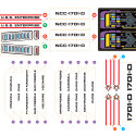 HBM040 Article Shuttlepod Sticker Sheet 4x6 thumbnail image