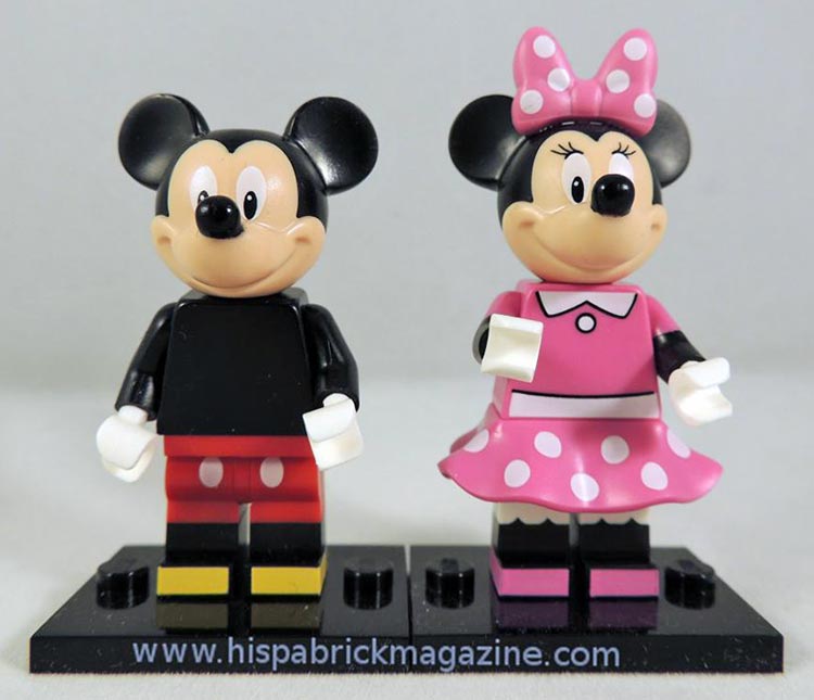 Mickey y Minnie Mouse