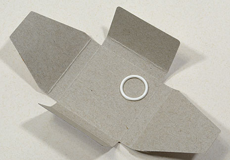 rubber band box open