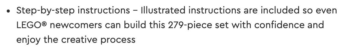 279 piezas