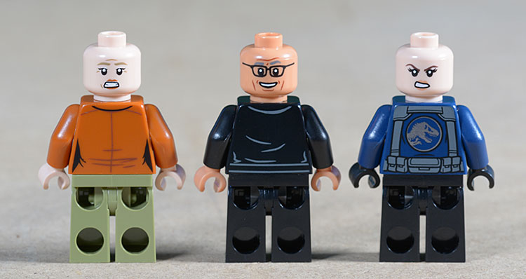 minifigures, back
