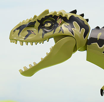 giganotosaurus mouth part open