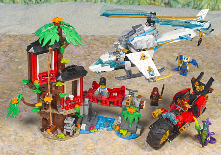 LEGO set 71857 Ninja Vehicle Treehouse Battle