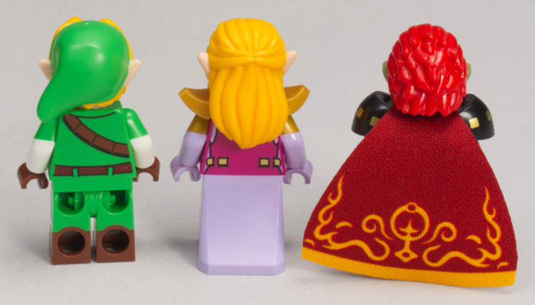 minifigures with accoutrement, backs