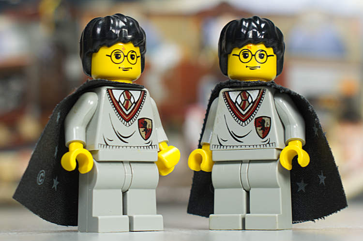dos minifigs de Harry