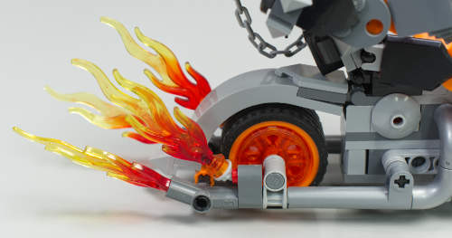 image of exhaust on large bike