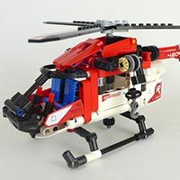thumbnail image for Set Review ➟ 42092 Helicóptero de rescate